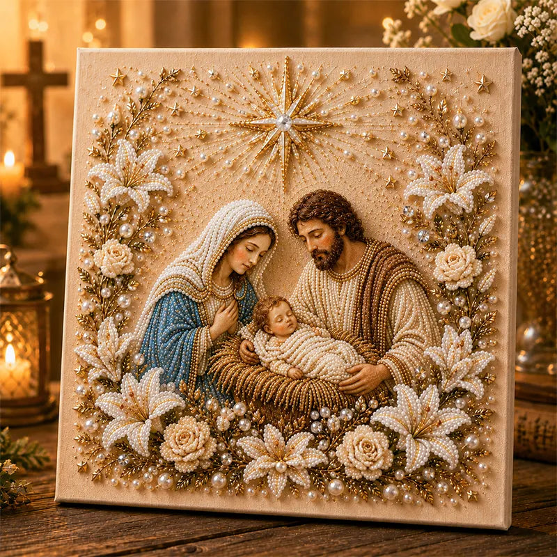 🔥 Last Day 49% OFF – ✝️ DIY Jesus Pearl Art Kit (📦Buy 2 Free Shipping)