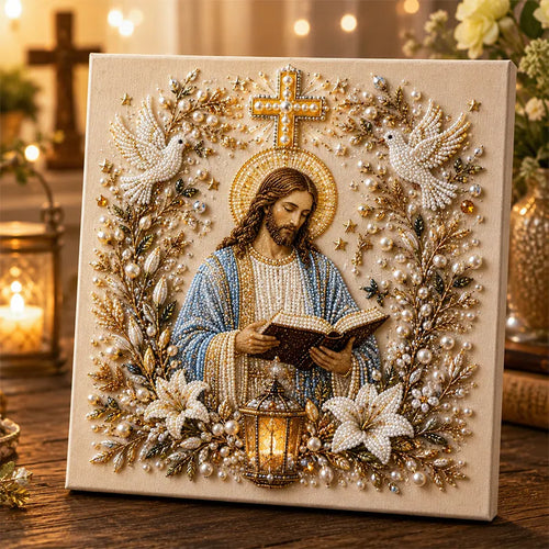 🔥 Last Day 49% OFF – ✝️ DIY Jesus Pearl Art Kit (📦Buy 2 Free Shipping)