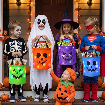 LED Halloween Treat Bags