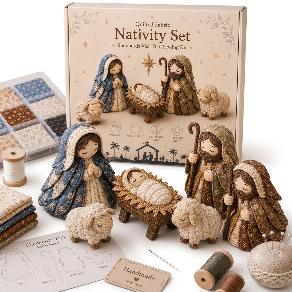Shepherds Visit Set