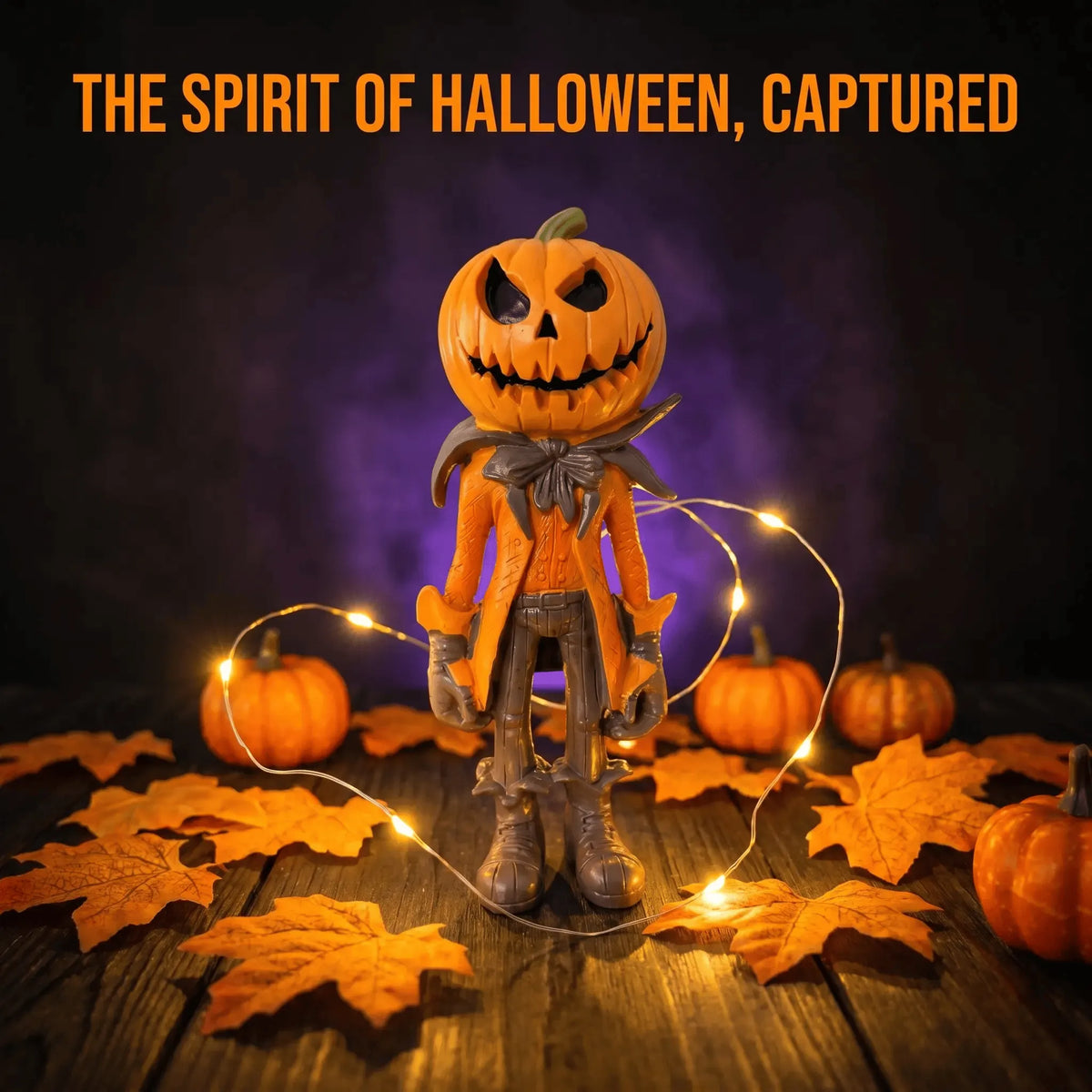 🌟👻Halloween Pumpkin Man Figurine/Decoration🎃