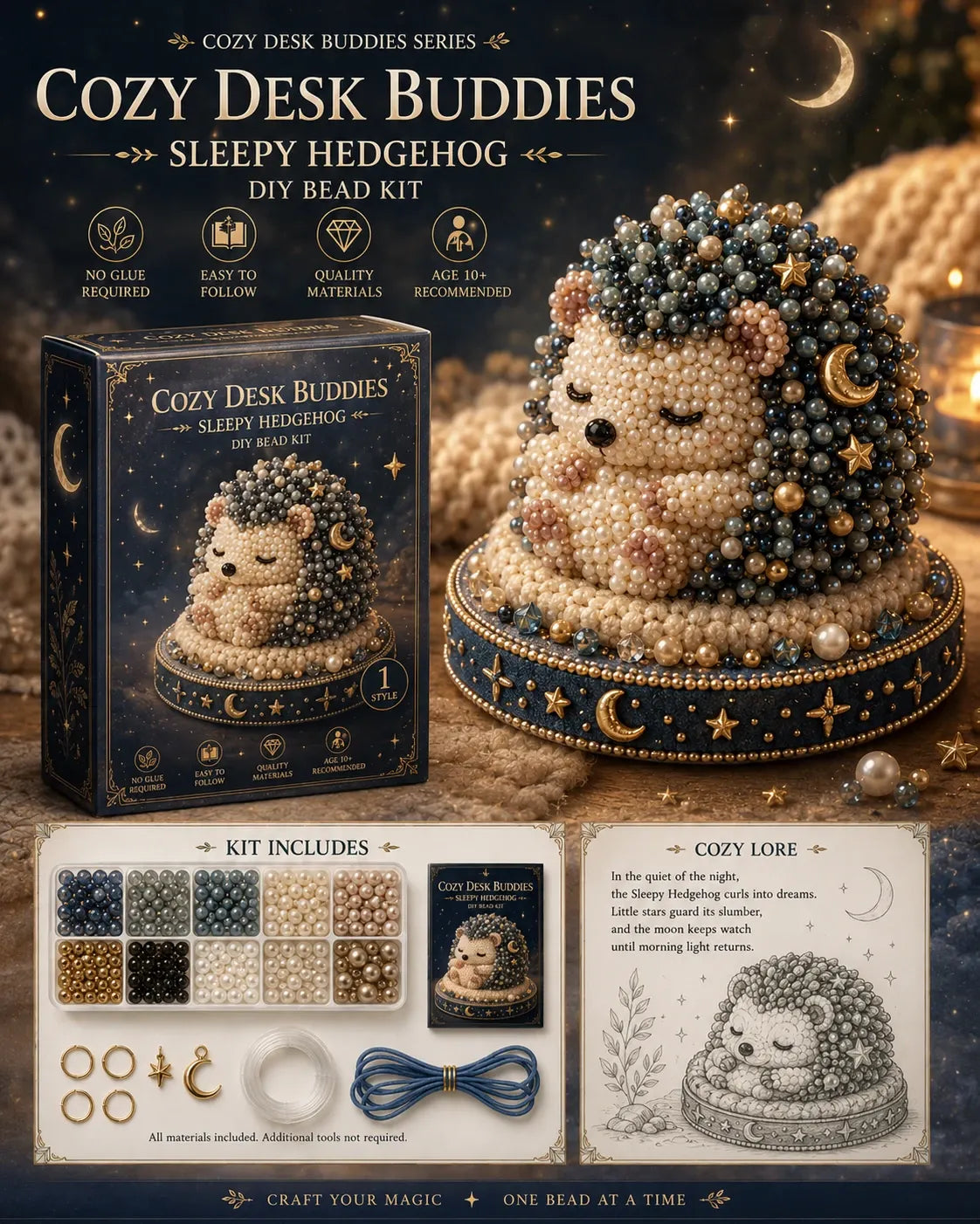 🦔 Sleepy Hedgehog