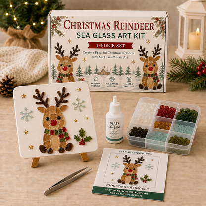 🎅🎄 create your own magical christmas sea glass art 🦌✨(🔥🔥🔥50% Off)
