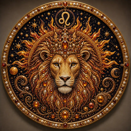 🔥Last Day 49% OFF - 12 Zodiac Signs Pearl Art Kit ♈🌙