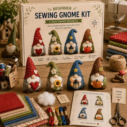 🎉Temporary discount!🎉✨Easy DIY sewing kit for beginners