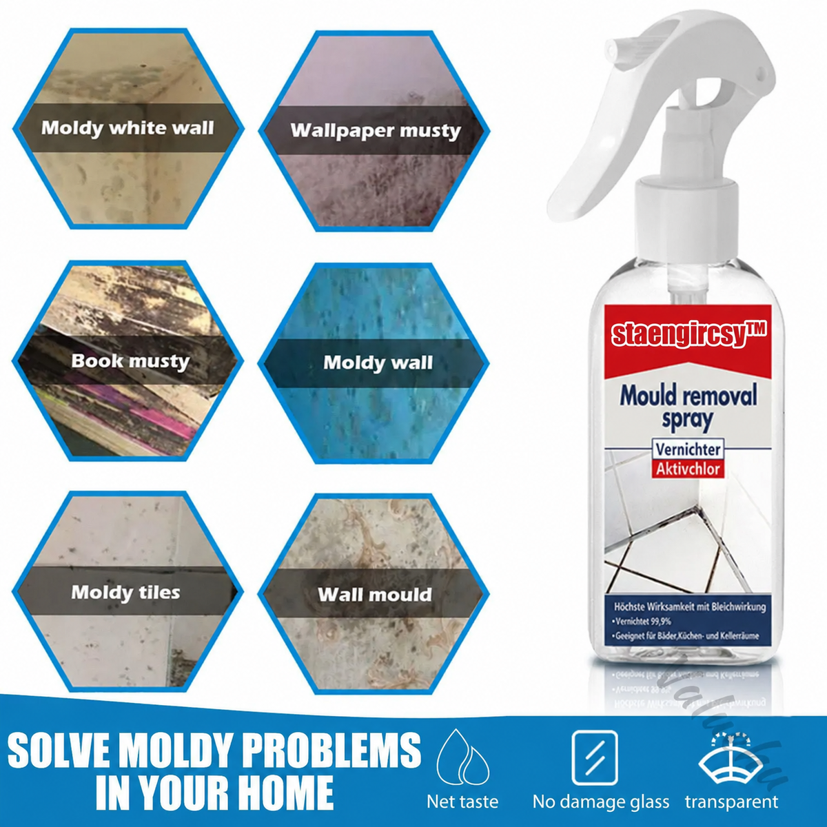 🔥Last Day Promotion 49%OFF🔥All-purpose Mildew Removal clean Spray