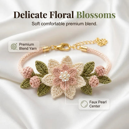 DIY Nature-Inspired Crochet Bracelet Kit