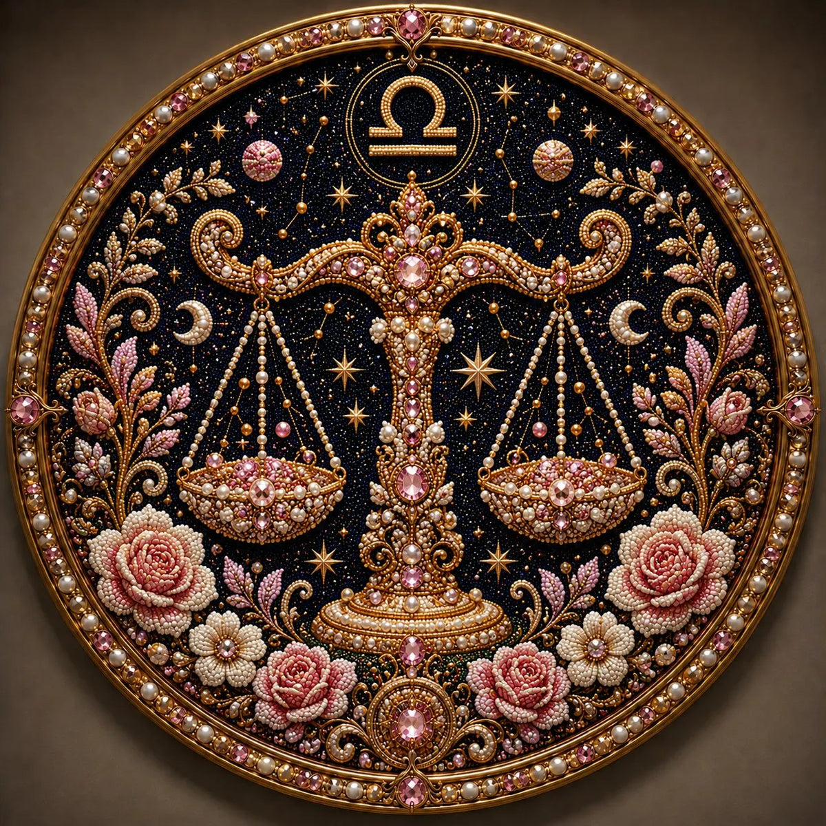🔥Last Day 49% OFF - 12 Zodiac Signs Pearl Art Kit ♈🌙