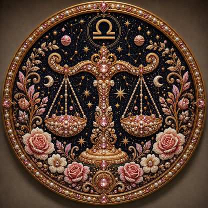 🔥Last Day 49% OFF - 12 Zodiac Signs Pearl Art Kit ♈🌙