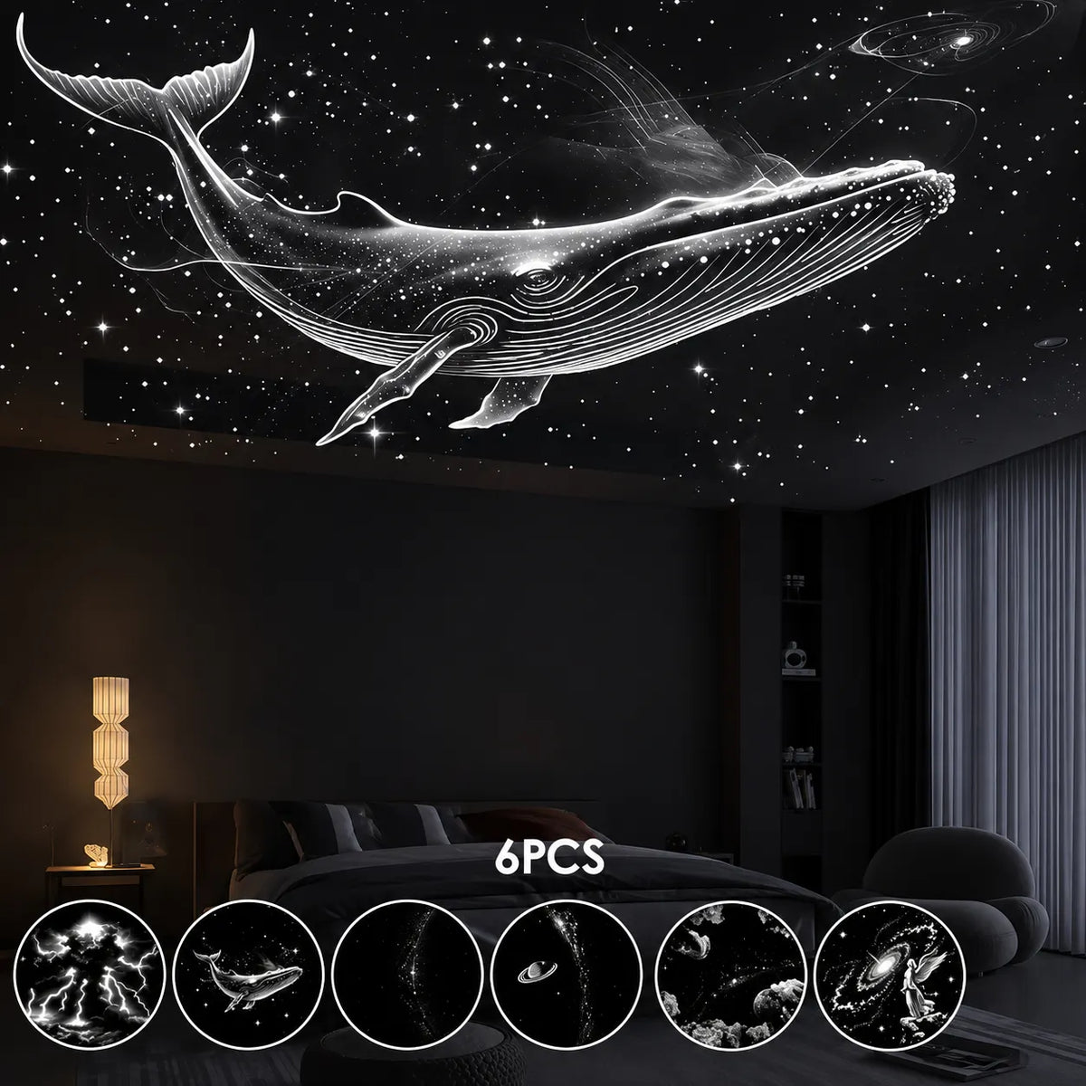 🔥LAST DAY 49% OFF-3-in-1 Galaxy Projector Night Light