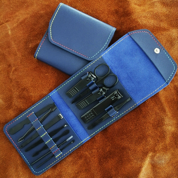 🔥LAST DAY 49% OFF-12-16Pcs/Set Stainless Steel Nail Clippers Set With Folding Bag
