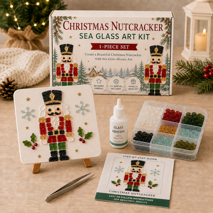🎅🎄 create your own magical christmas sea glass art 🦌✨(🔥🔥🔥50% Off)