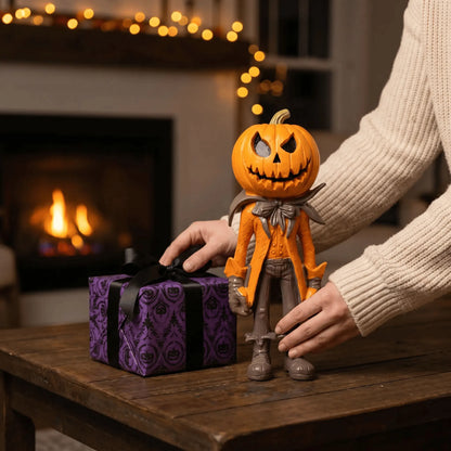 🌟👻Halloween Pumpkin Man Figurine/Decoration🎃
