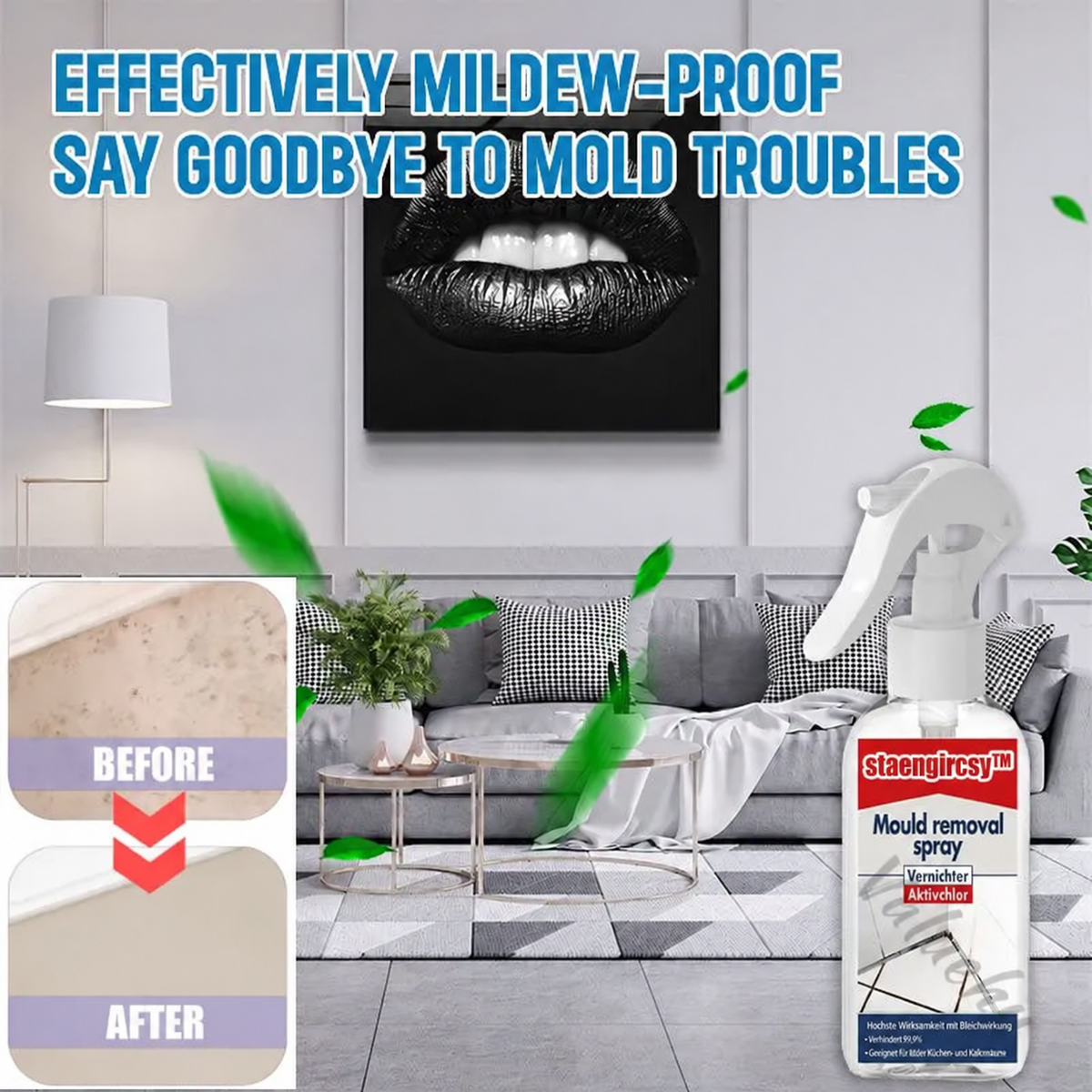 🔥Last Day Promotion 49%OFF🔥All-purpose Mildew Removal clean Spray