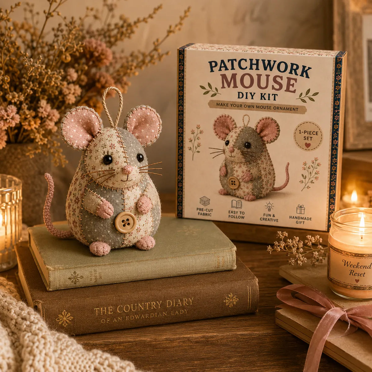 🔥2026 Hot Sale - 🐭🧵 Patchwork Mouse DIY Kit