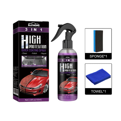 🔥Last Day Promotion 49%OFF🔥3 in 1 High Protection Quick Car Coating Spray