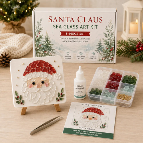 🎅🎄 create your own magical christmas sea glass art 🦌✨(🔥🔥🔥50% Off)