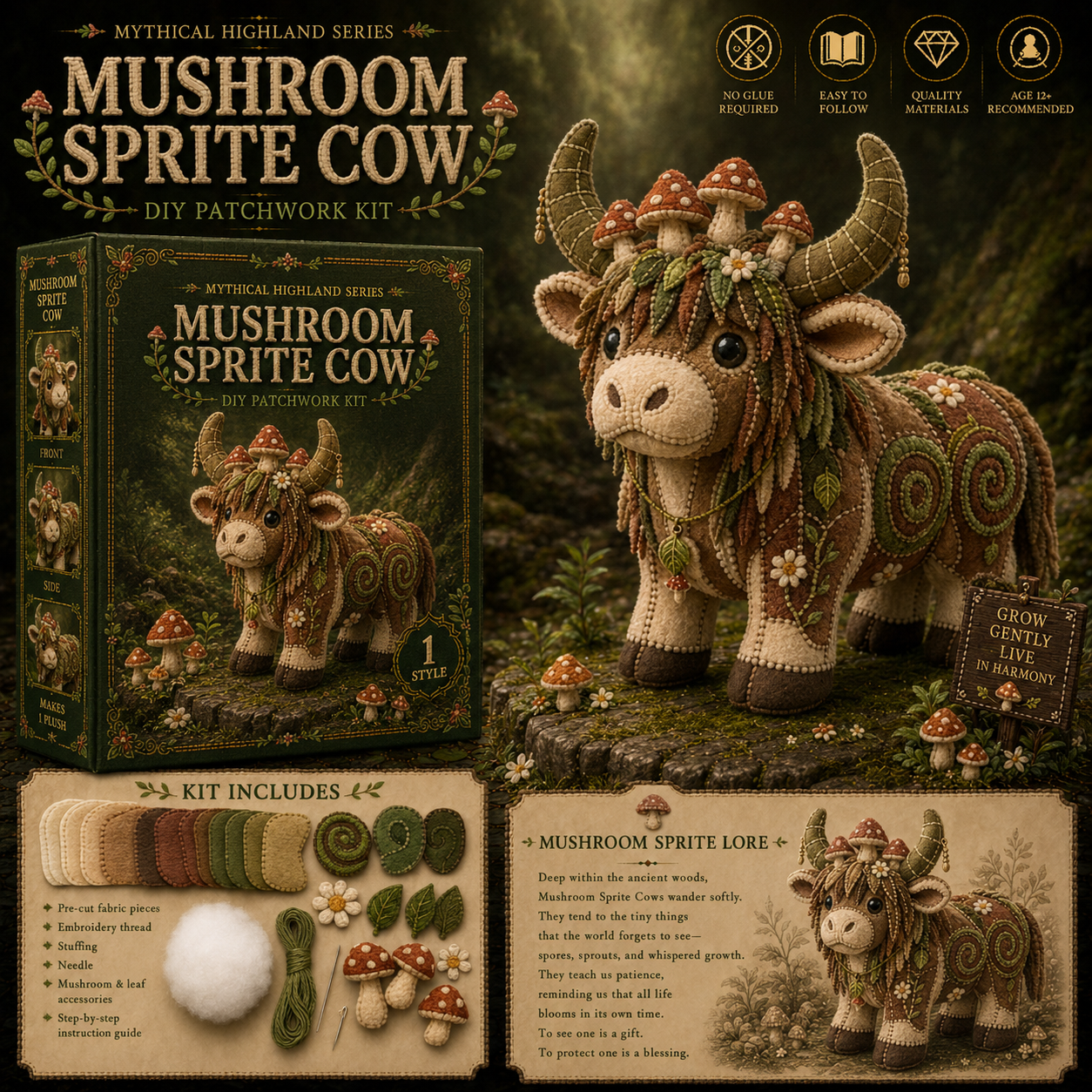 Mushroom Cow 🍄