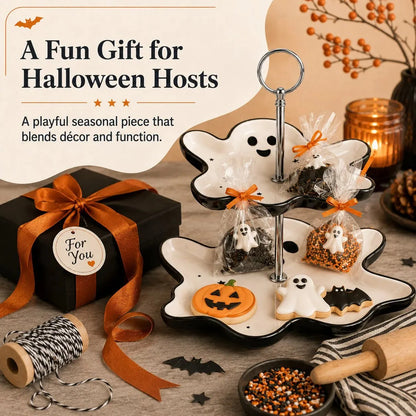 Two-Tier Ghost Serving Stand