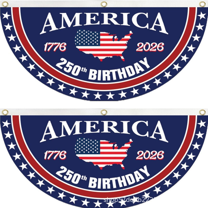 ✨ 250th Anniversary USA Fan Flag