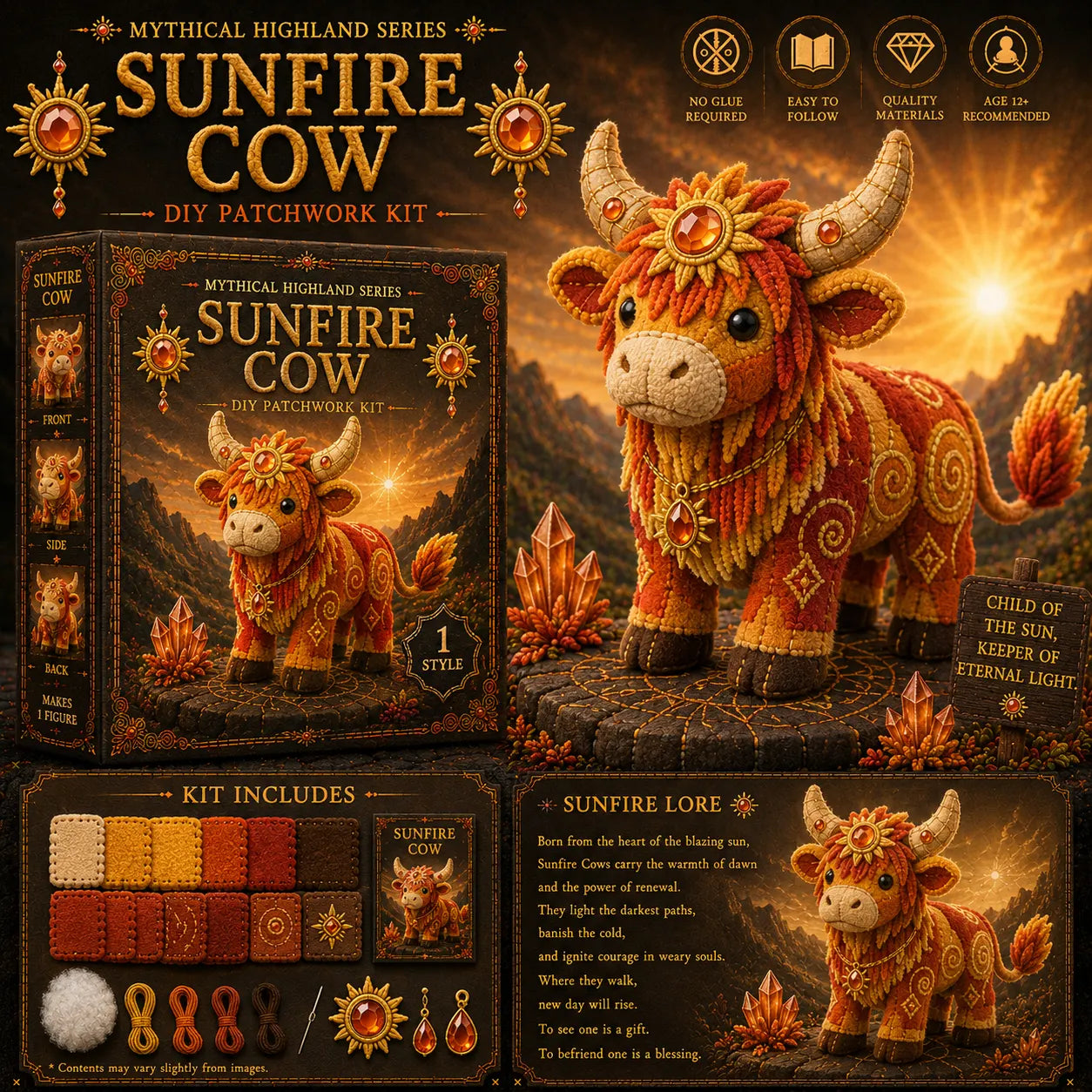Sunfire Cow ☀️