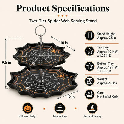 Two-Tier Ghost Serving Stand