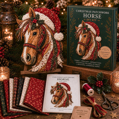 🎅Christmas Patchwork Fabric DIY Decor Kit