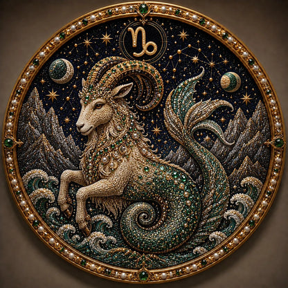 🔥Last Day 49% OFF - 12 Zodiac Signs Pearl Art Kit ♈🌙