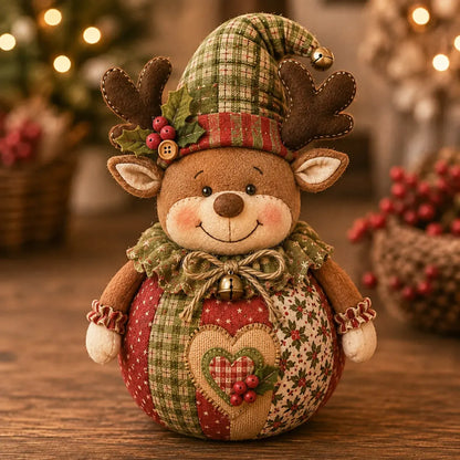 🔥LAST DAY 50% OFF - 🎄 Patchwork Fabric Doll DIY Kit