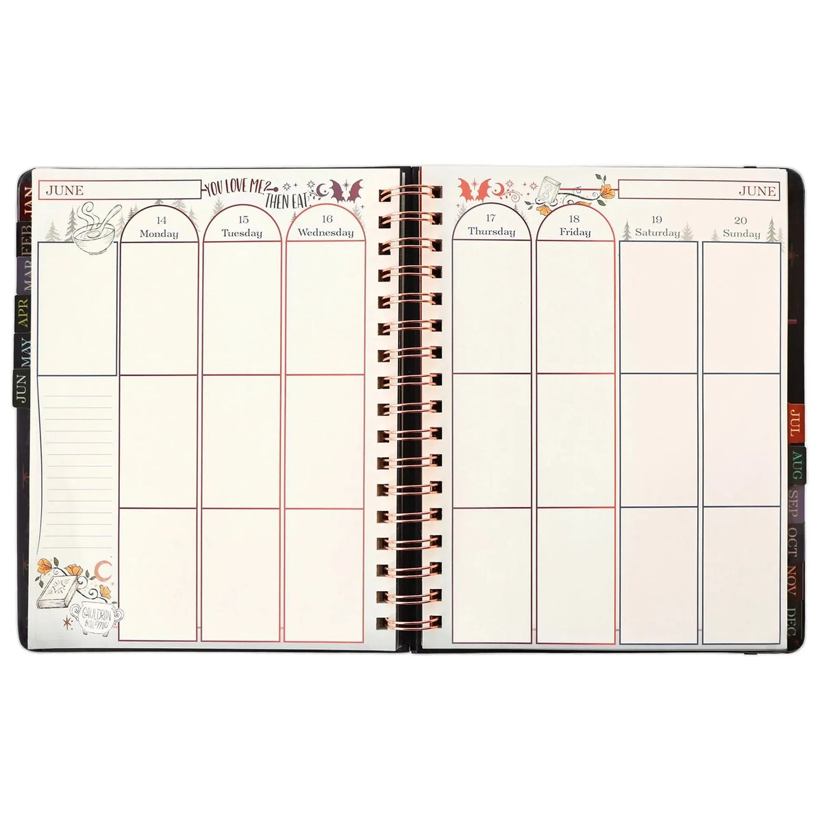 🌙 A Court of Thorns and Roses: Velaris 2027 Weekly Planner ✨ Officially Licensed Fantasy Organizer