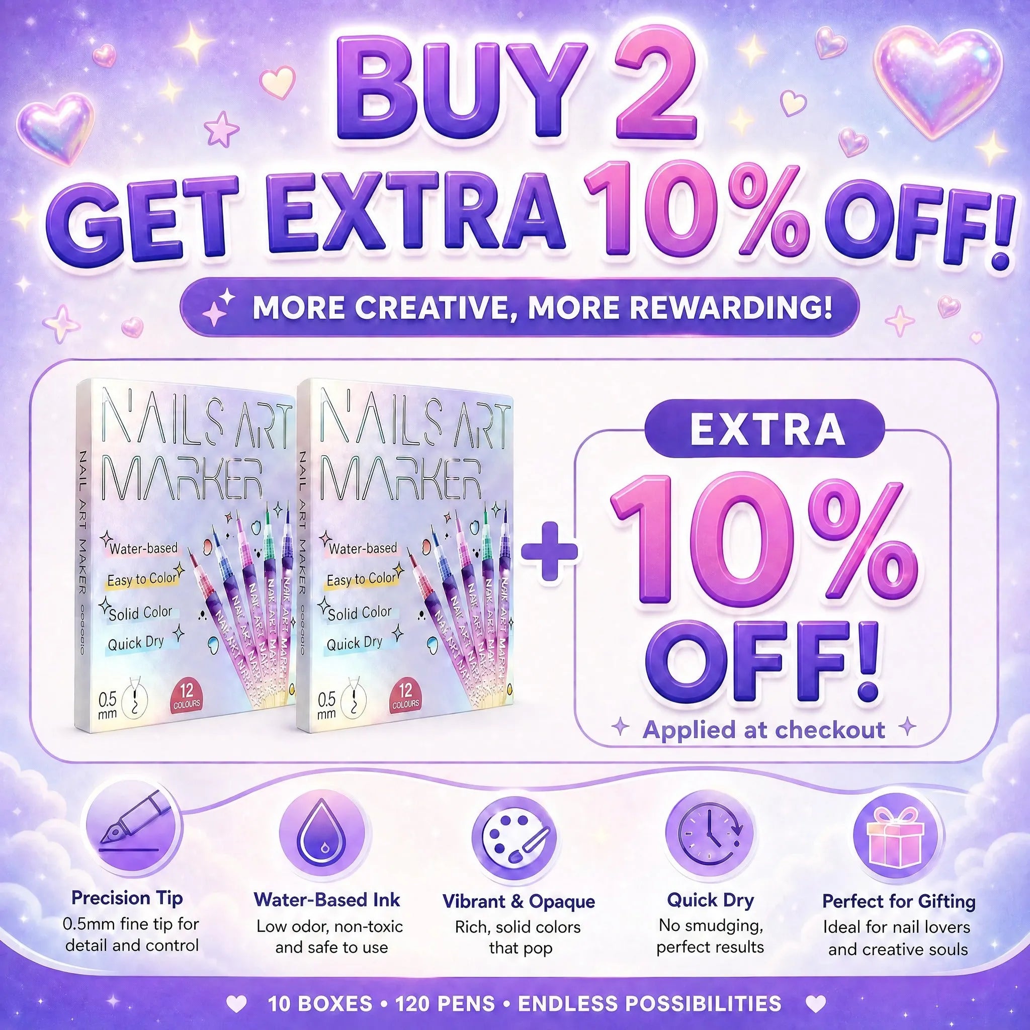 🔥Buy 2 & Get Extra 50% OFF💰️