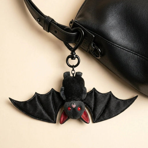 🦇 Cute Black Bat Baby Keychain