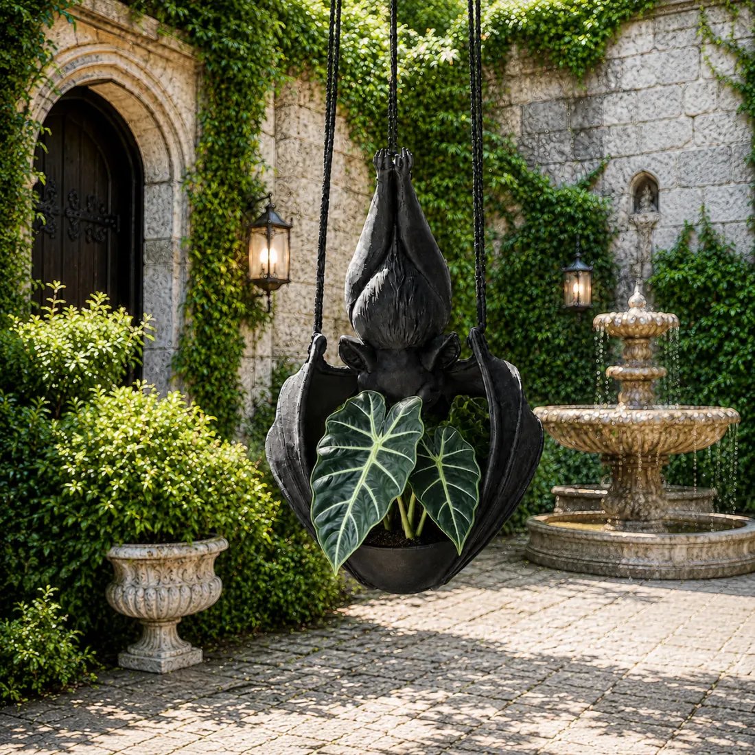 🎁Last Day 60% OFF - Hanging Bat Plant Pot