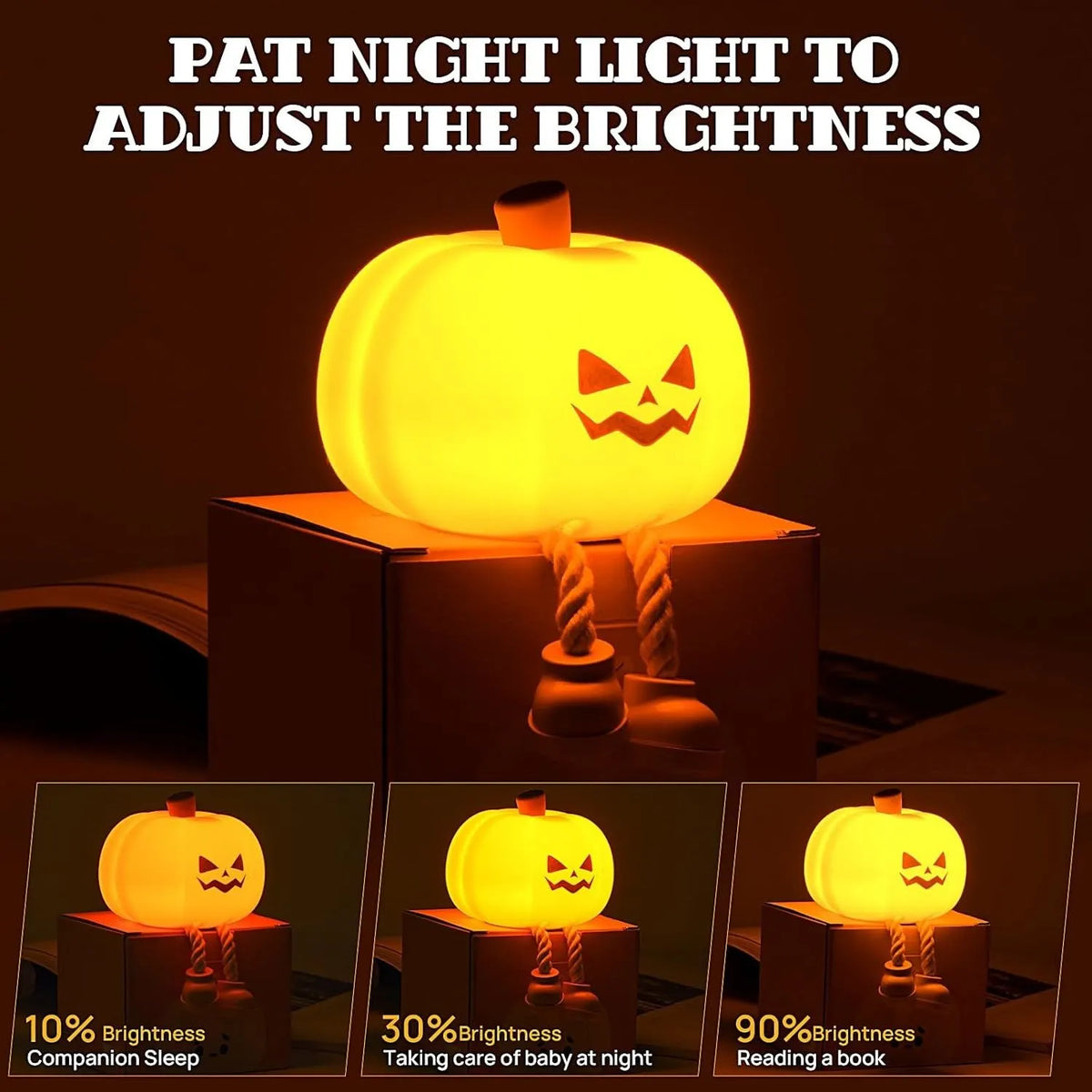 💡Halloween Mini Pumpkin Night Light🎃