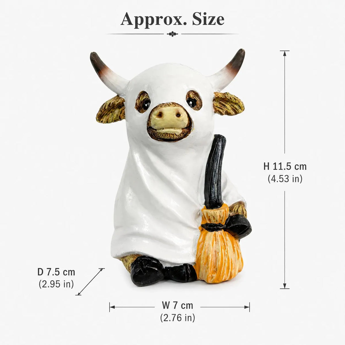 🎃🐮 Bring Home the Cutest Highland Cow Halloween Vibe