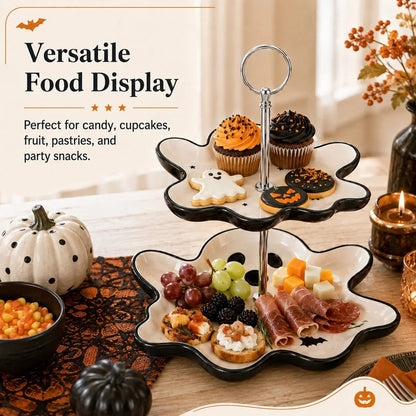Two-Tier Ghost Serving Stand