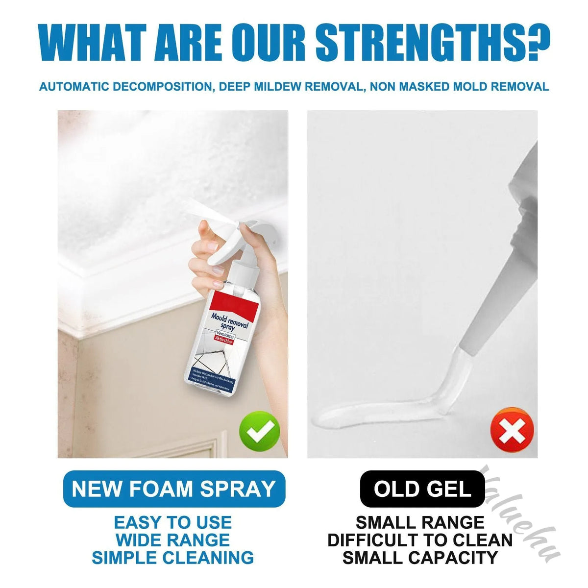 🔥Last Day Promotion 49%OFF🔥All-purpose Mildew Removal clean Spray