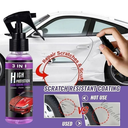 🔥Last Day Promotion 49%OFF🔥3 in 1 High Protection Quick Car Coating Spray