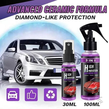 🔥Last Day Promotion 49%OFF🔥3 in 1 High Protection Quick Car Coating Spray